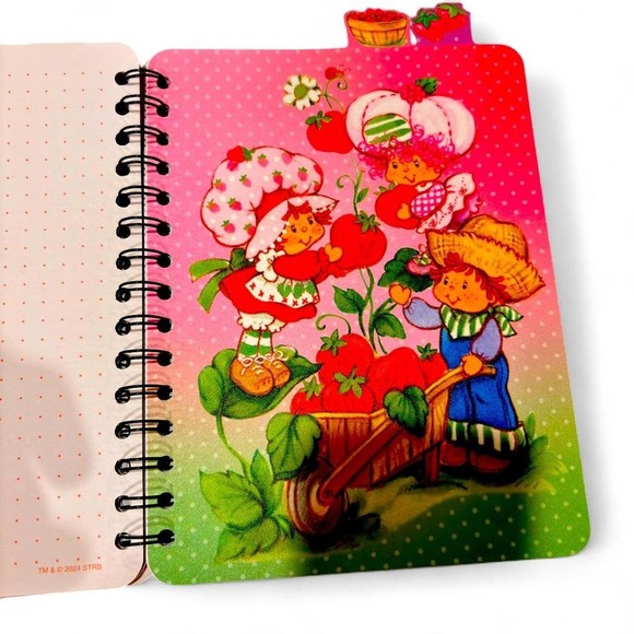 New Strawberry Shortcake Journal Notebook pink strawberry shortcake - Picture 4 of 5